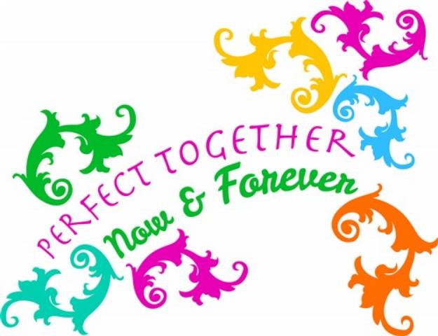 Picture of Together Now & Forever SVG File