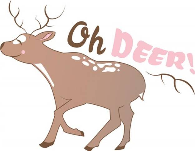 Picture of Oh Deer! SVG File