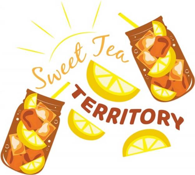 Picture of Sweet Tea Territory SVG File