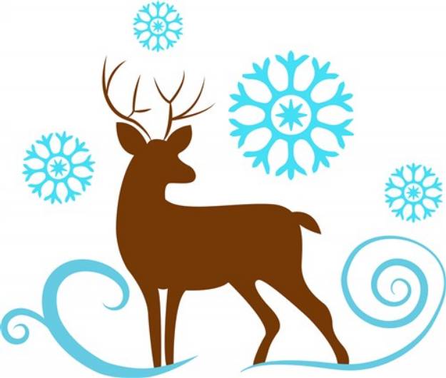 Picture of Deer Base SVG File