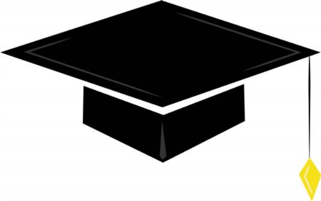 Picture of Grad Cap Base SVG File