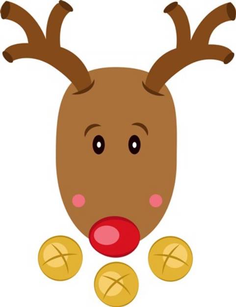 Picture of Rudolph Base SVG File