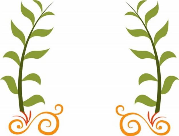 Picture of Floral Base SVG File