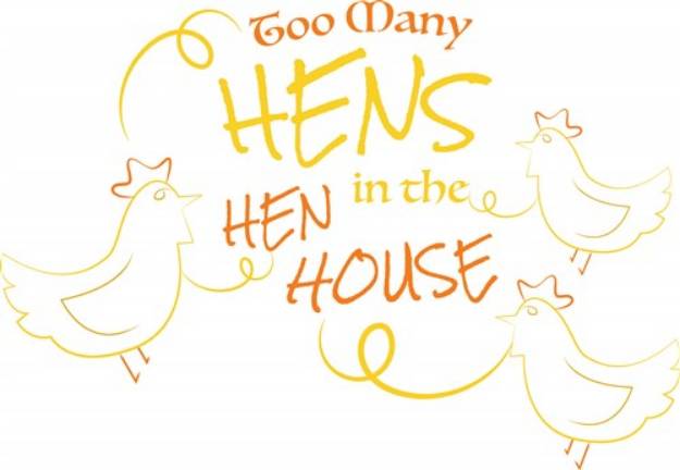 Picture of The Hen House SVG File