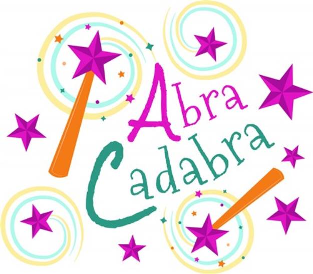 Picture of Abra Cadabra SVG File