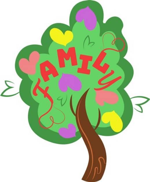 Picture of Family Tree SVG File