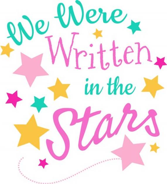 Picture of Written In The Stars SVG File