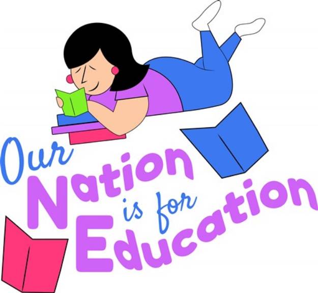 Picture of Nation For Education SVG File