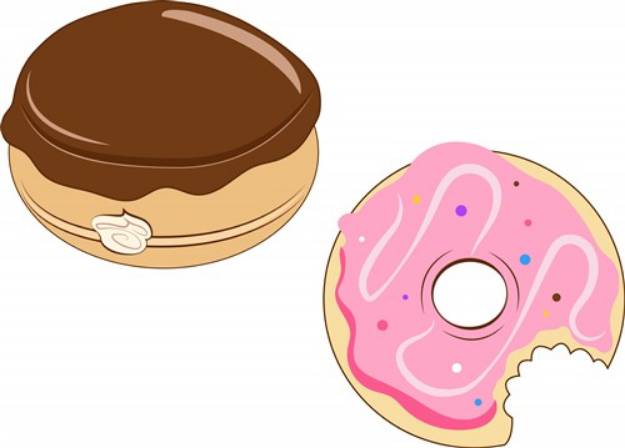 Picture of Doughnuts SVG File