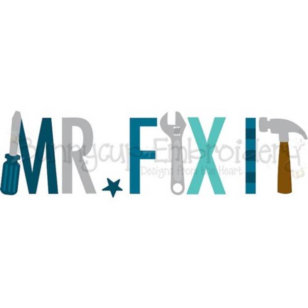 Picture of Mr Fix It SVG File