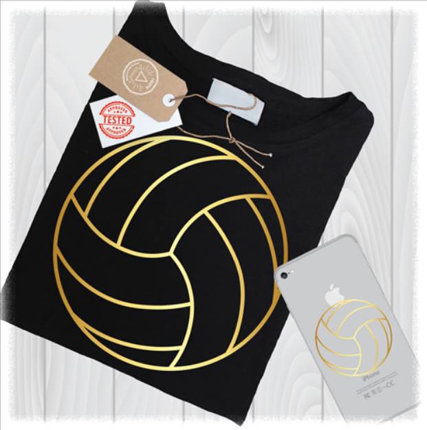 Picture of Volleyball SVG File