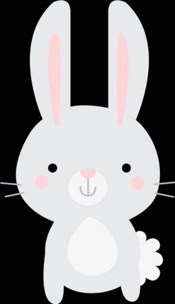 Picture of Boxy Bunny SVG File