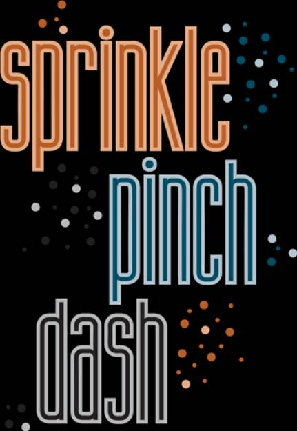 Picture of Sprinkle Pink Dash SVG File