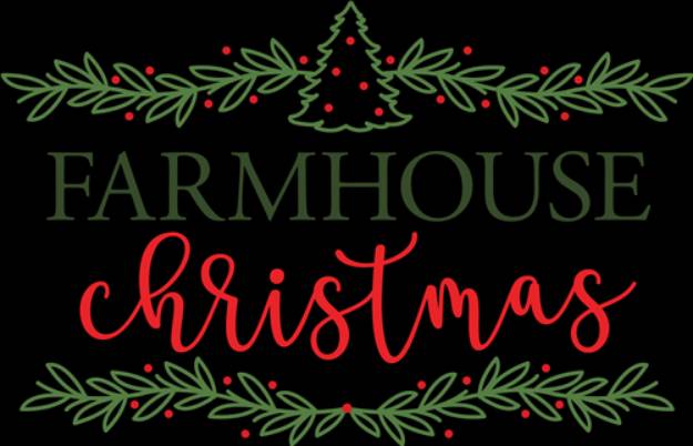 Picture of Farmhouse Christmas SVG File