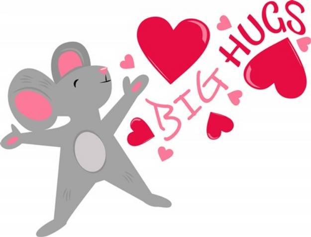 Picture of Big Hugs SVG File