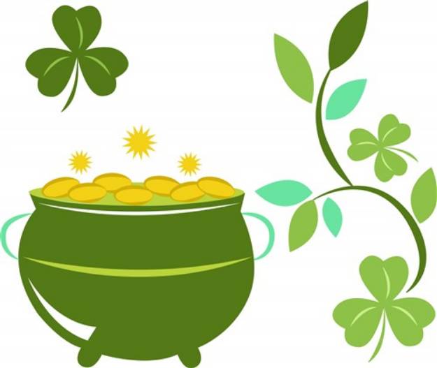 Picture of Pot Of Gold SVG File