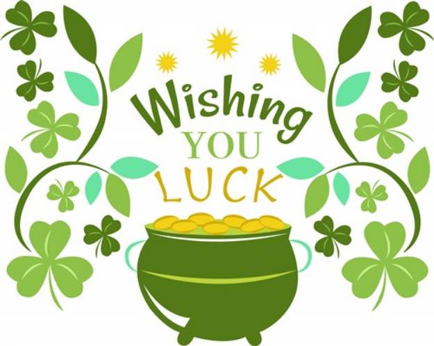 Picture of Wishing You Luck SVG File