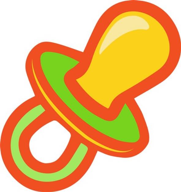 Picture of Pacifier SVG File