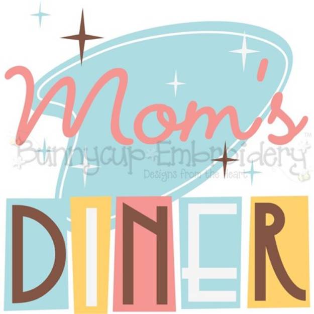 Picture of Moms Diner SVG File