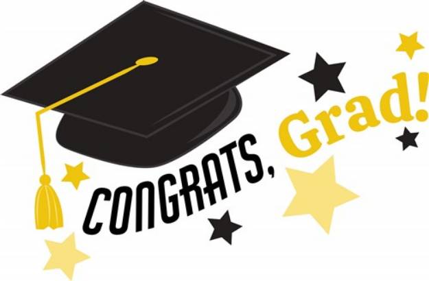 Picture of Congrats Grad SVG File