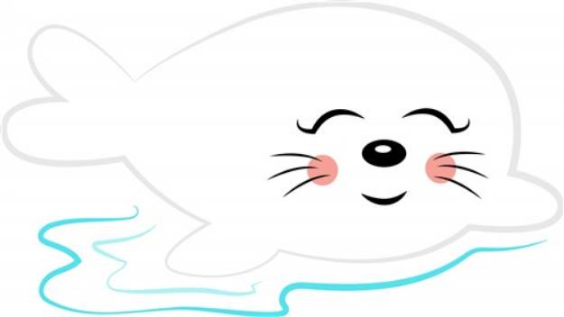 Picture of Harp Seal SVG File