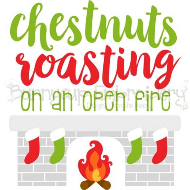 Picture of Chestnuts Roasting SVG File