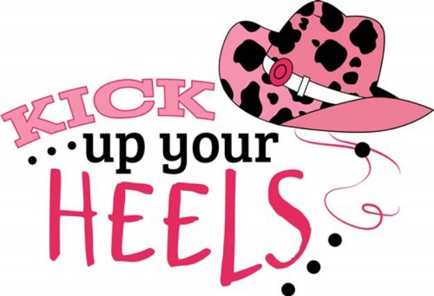 Picture of Kick Up Your Heels SVG File