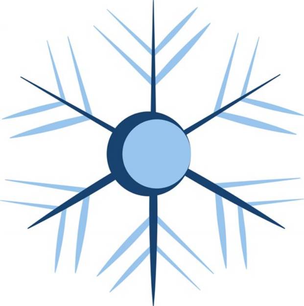 Picture of Snowflake SVG File