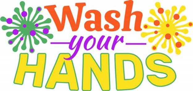 Picture of Wash Your Hands SVG File