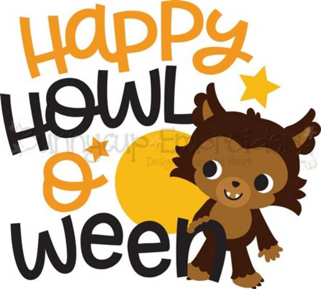 Picture of Happy Howloween SVG File