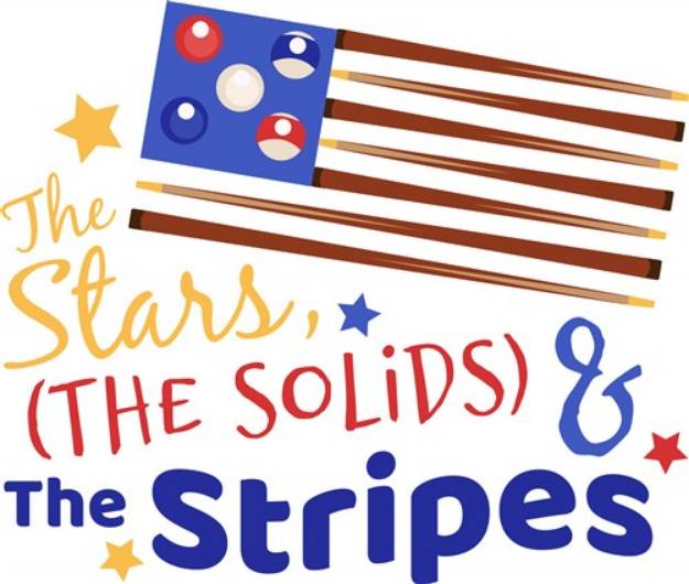 Picture of Stars, Solids & Stripes SVG File