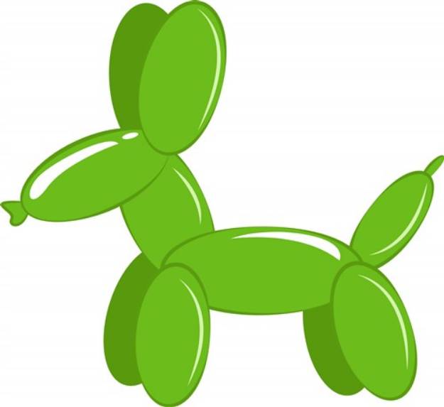 Picture of Balloon Dog SVG File