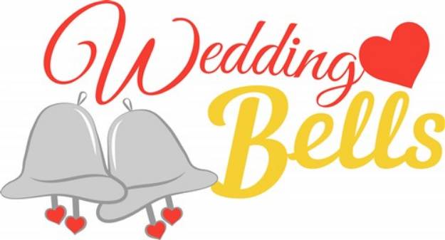 Picture of Wedding Bells SVG File