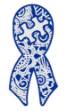 Picture of Autism Ribbon Machine Embroidery Design