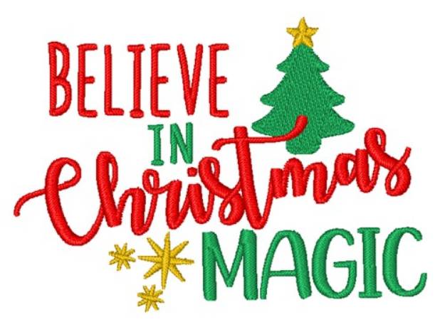 Picture of Christmas Magic Machine Embroidery Design