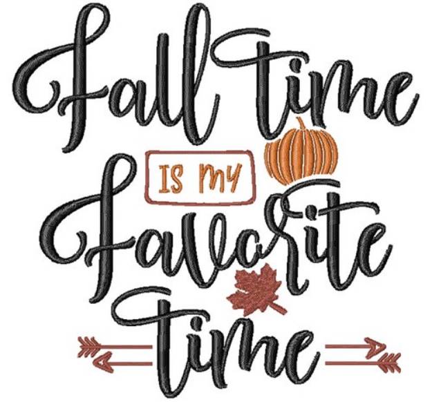Picture of Fall Time Machine Embroidery Design