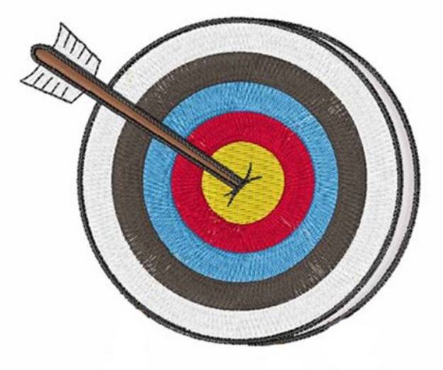 Picture of Archery Target Machine Embroidery Design