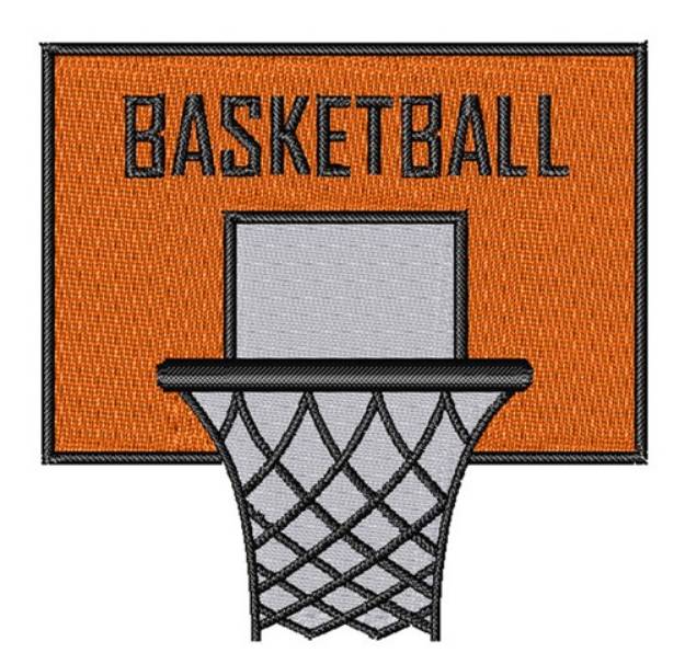 Picture of Basketball Net Machine Embroidery Design