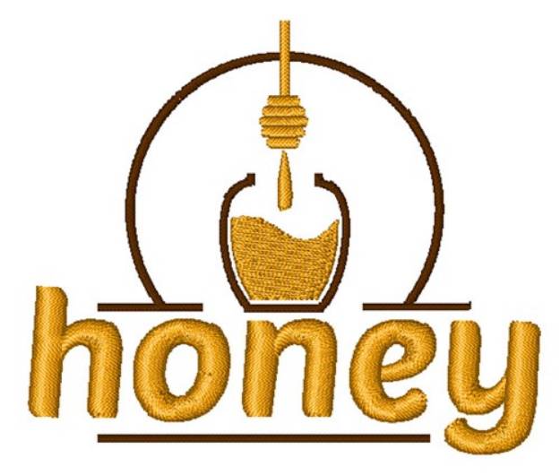 Picture of Honey Machine Embroidery Design