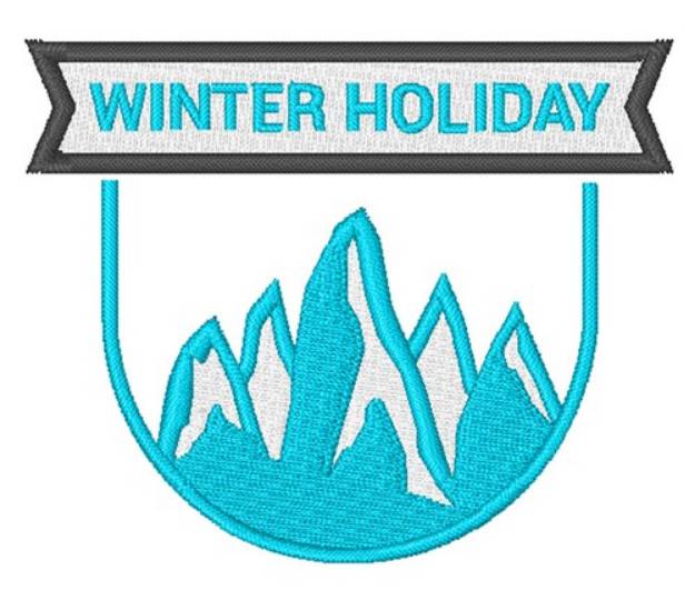 Picture of Winter Holiday Machine Embroidery Design