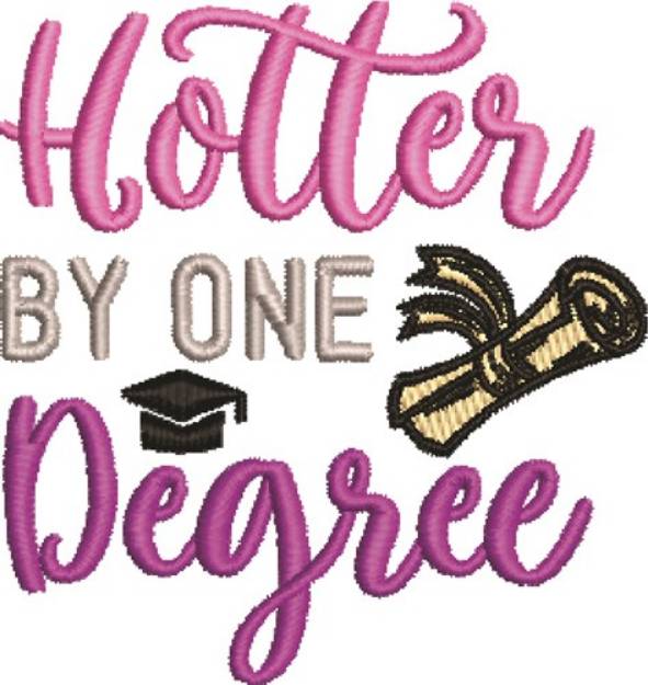 Picture of Hotter By One Degree Machine Embroidery Design