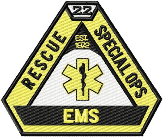 Picture of EMS Special Ops Machine Embroidery Design