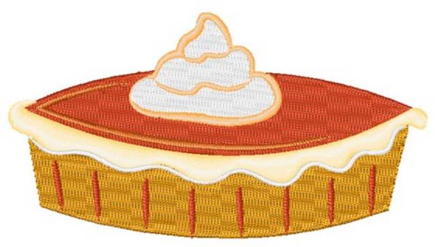 Picture of Pumpkin Pie Machine Embroidery Design