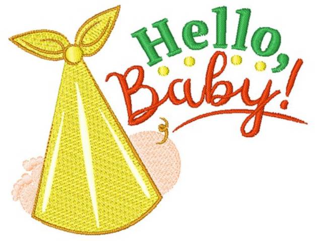 Picture of Hello, Baby! Machine Embroidery Design