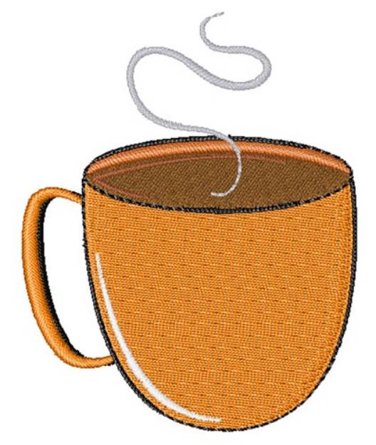 Picture of Coffee Mug Machine Embroidery Design