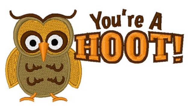 Picture of Youre A Hoot! Machine Embroidery Design