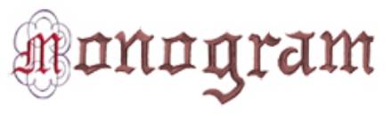 Unique Blackletter Machine Embroidery Fonts and Blackletter Alphabet