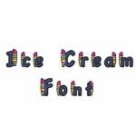 Picture of Ice Cream Font Embroidery Font