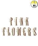 Picture of Pink Flowers Embroidery Font