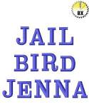 Picture of Jailbird Jenna Font Embroidery Font